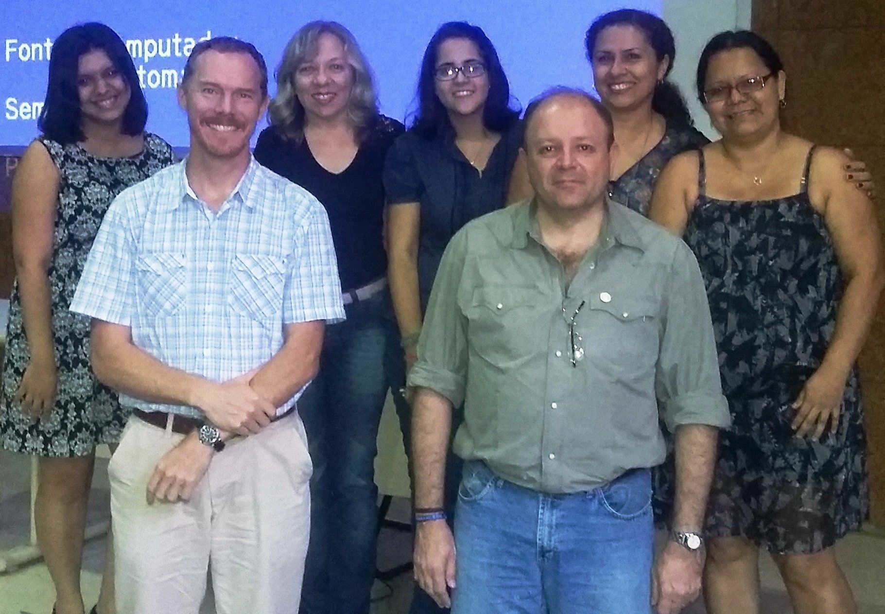 Equipe da Arii responsável pelo evento e pela pesquisa de opinião 